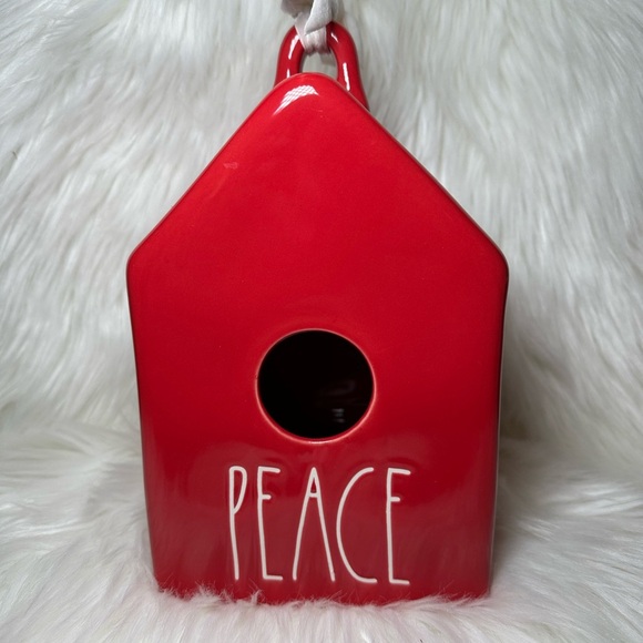 Rae Dunn Other - Rae Dunn Peace Birdhouse